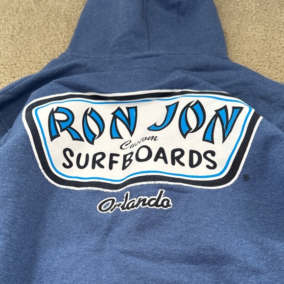 Ron Jon Orlando  Classic Blue Sweatshirt - Picture 4 of 4
